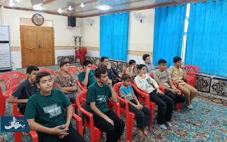برگزاری جلسه توجیهی نوجوانان کانون فرهنگی هنری امام زمان(عج) عباس آباد
